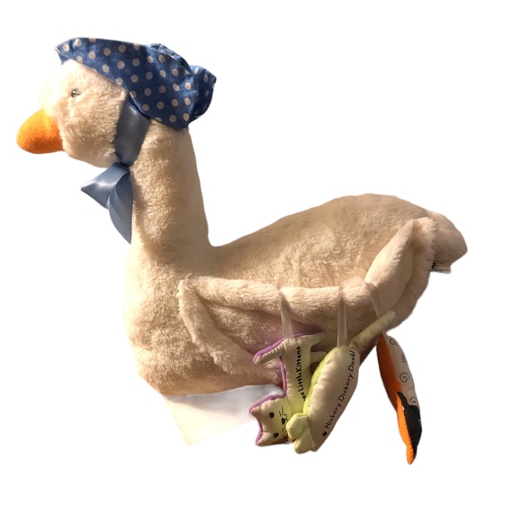 Nursery Verse Goose with 6 Baby Noisemaker Soft Toys North American Bear Co. EUC - Picture 5 of 16